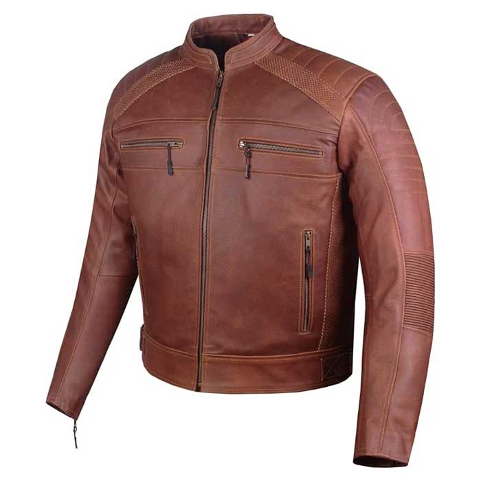 Man Motorcycle Leather Jackets